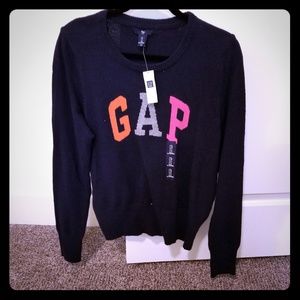 Gap. NWT. Navy classic sweater. Large